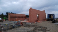 Stavba hasičské zbrojnice 2016